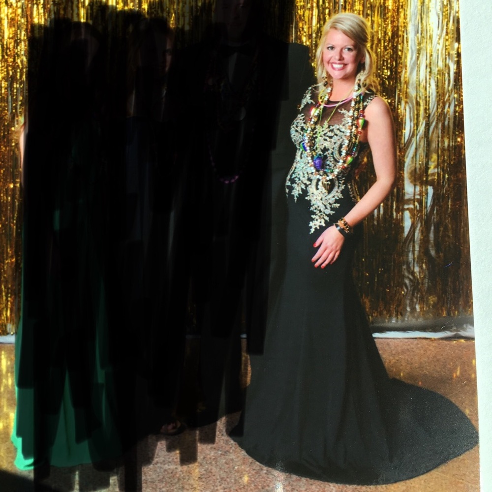Black formal dress
